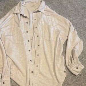 Z Supply Cream Casual Top